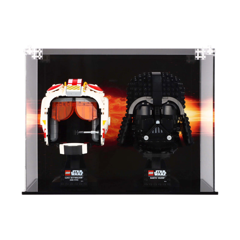 Load image into Gallery viewer, Lego Helmets Dual - Display Case

