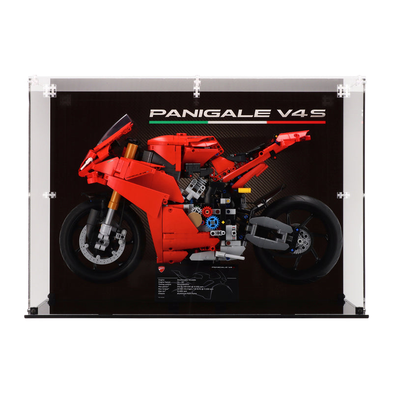 Load image into Gallery viewer, LEGO 42202 Ducati Panigale V4 S Motorcycle - Display Case
