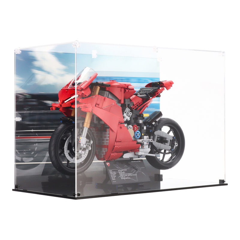 Load image into Gallery viewer, LEGO 42202 Ducati Panigale V4 S Motorcycle - Display Case
