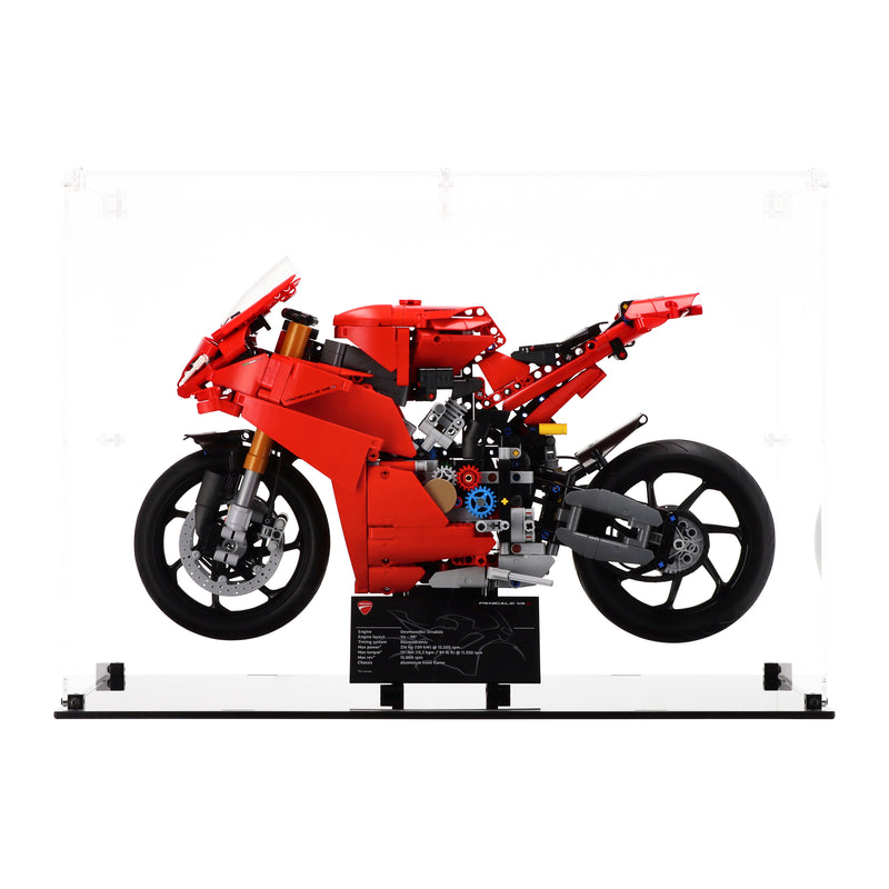 Load image into Gallery viewer, LEGO 42202 Ducati Panigale V4 S Motorcycle - Display Case
