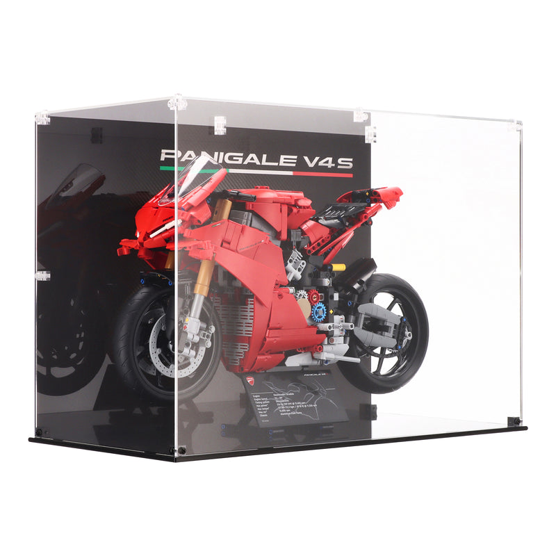 Load image into Gallery viewer, LEGO 42202 Ducati Panigale V4 S Motorcycle - Display Case
