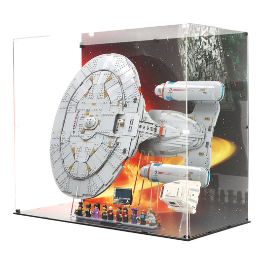 LEGO Star Trek: U.S.S. Enterprise NCC-1701-D - Horizontal Display Case