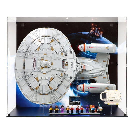 LEGO Star Trek: U.S.S. Enterprise NCC-1701-D - Horizontal Display Case