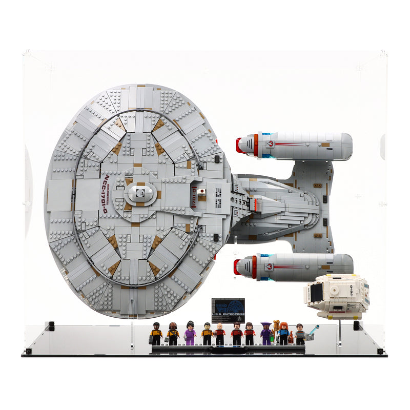 Load image into Gallery viewer, LEGO Star Trek: U.S.S. Enterprise NCC-1701-D - Horizontal Display Case
