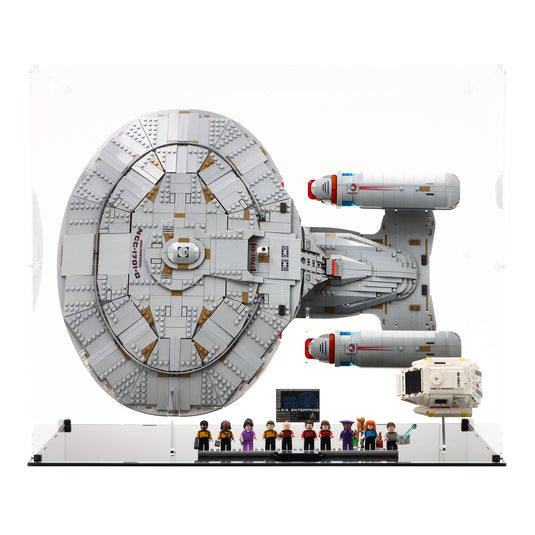 LEGO Star Trek: U.S.S. Enterprise NCC-1701-D - Horizontal Display Case