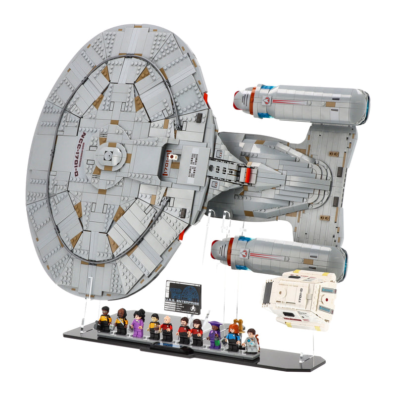 Load image into Gallery viewer, LEGO Star Trek: U.S.S. Enterprise NCC-1701-D - Horizontal Display Stand

