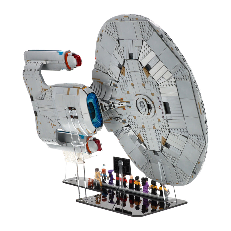 Load image into Gallery viewer, LEGO Star Trek: U.S.S. Enterprise NCC-1701-D - Horizontal Display Stand
