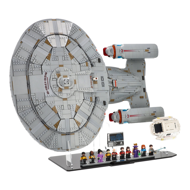 Load image into Gallery viewer, LEGO Star Trek: U.S.S. Enterprise NCC-1701-D - Horizontal Display Stand
