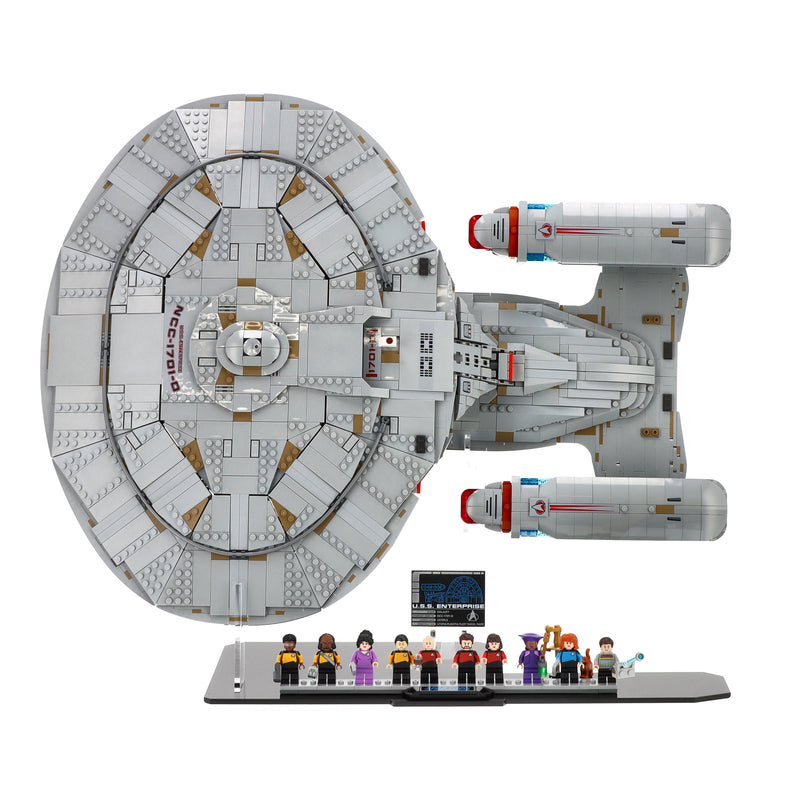 Load image into Gallery viewer, LEGO Star Trek: U.S.S. Enterprise NCC-1701-D - Horizontal Display Stand
