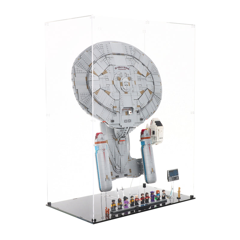 Load image into Gallery viewer, LEGO Star Trek: U.S.S. Enterprise NCC-1701-D - Vertical Display Case
