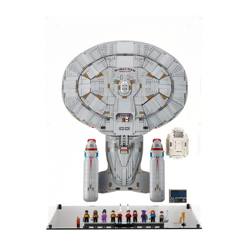 Load image into Gallery viewer, LEGO Star Trek: U.S.S. Enterprise NCC-1701-D - Vertical Display Case
