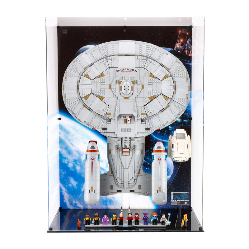 Load image into Gallery viewer, LEGO Star Trek: U.S.S. Enterprise NCC-1701-D - Vertical Display Case
