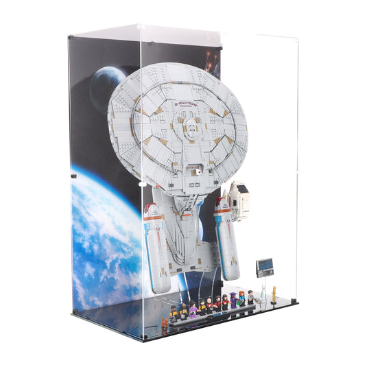 LEGO Star Trek: U.S.S. Enterprise NCC-1701-D - Vertical Display Case