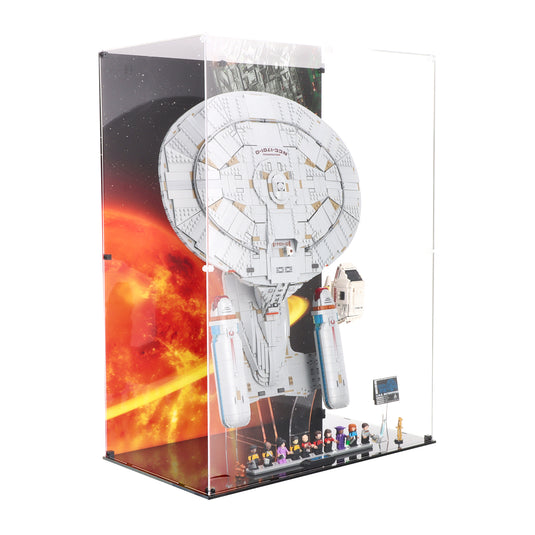 LEGO Star Trek: U.S.S. Enterprise NCC-1701-D - Vertical Display Case