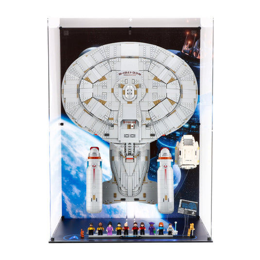 LEGO Star Trek: U.S.S. Enterprise NCC-1701-D - Vertical Display Case