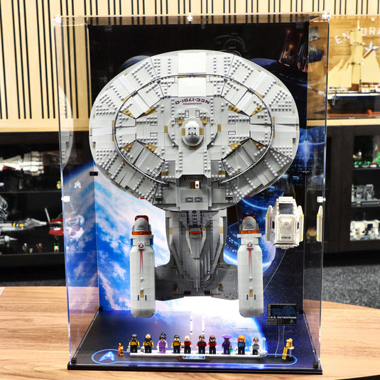 LEGO Star Trek: U.S.S. Enterprise NCC-1701-D - Vertical Display Case