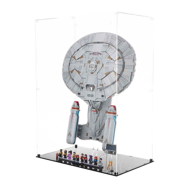 Load image into Gallery viewer, LEGO Star Trek: U.S.S. Enterprise NCC-1701-D - Vertical Display Case
