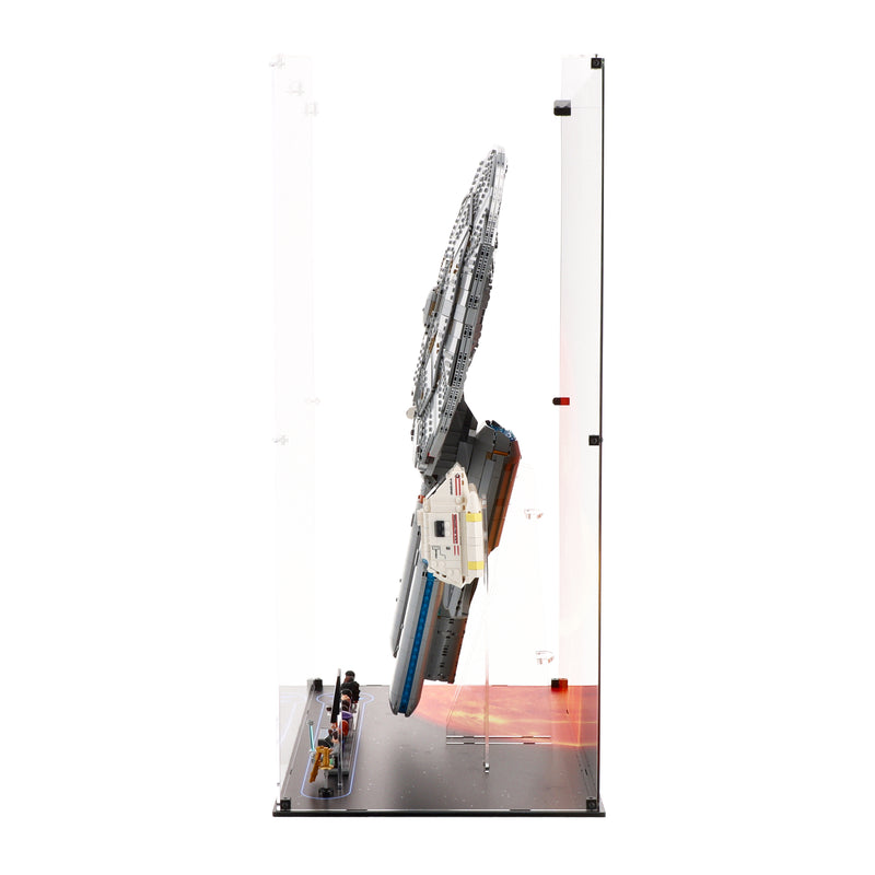 Load image into Gallery viewer, LEGO Star Trek: U.S.S. Enterprise NCC-1701-D - Vertical Display Case
