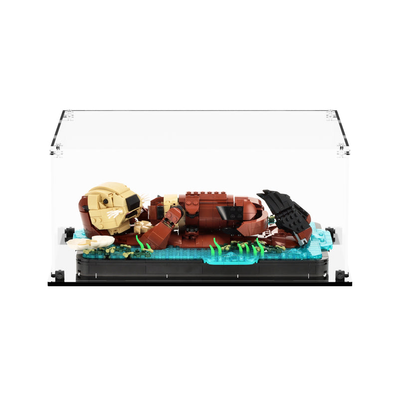 Load image into Gallery viewer, LEGO 21366 Floating Sea Otters - Display Case

