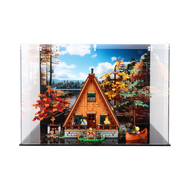 Load image into Gallery viewer, Lego 21338 A-Frame Cabin - Display Case
