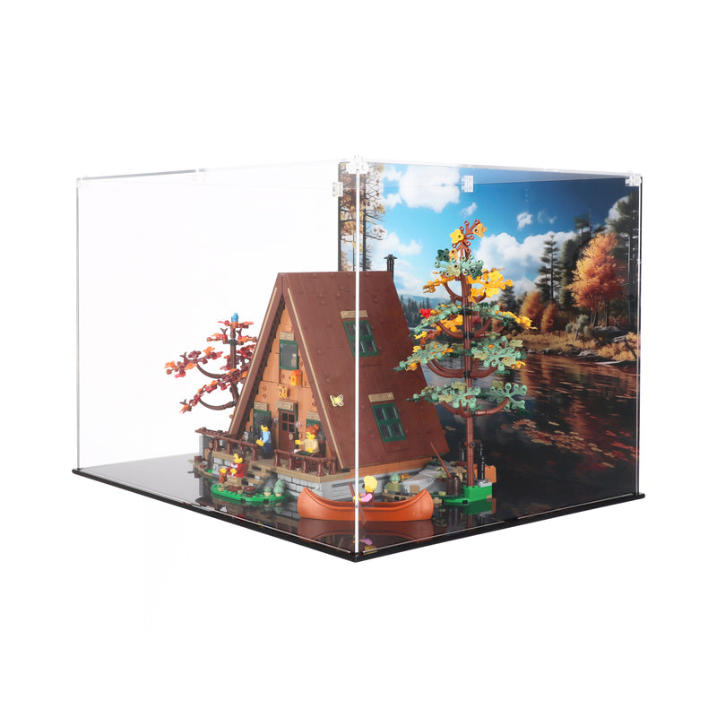 Load image into Gallery viewer, Lego 21338 A-Frame Cabin - Display Case
