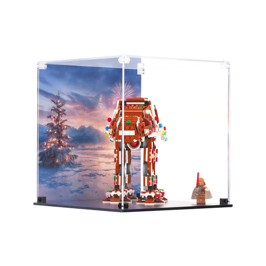 LEGO 40806 Gingerbread AT-AT Walker - Display Case