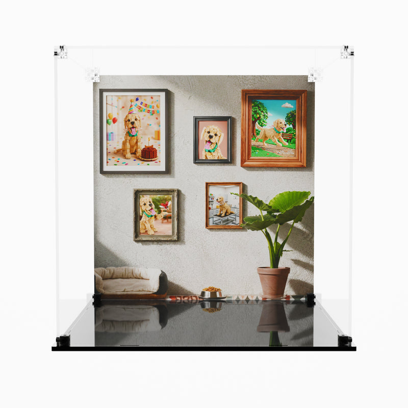 Load image into Gallery viewer, LEGO 11384 Golden Retriever Puppy - Display Case
