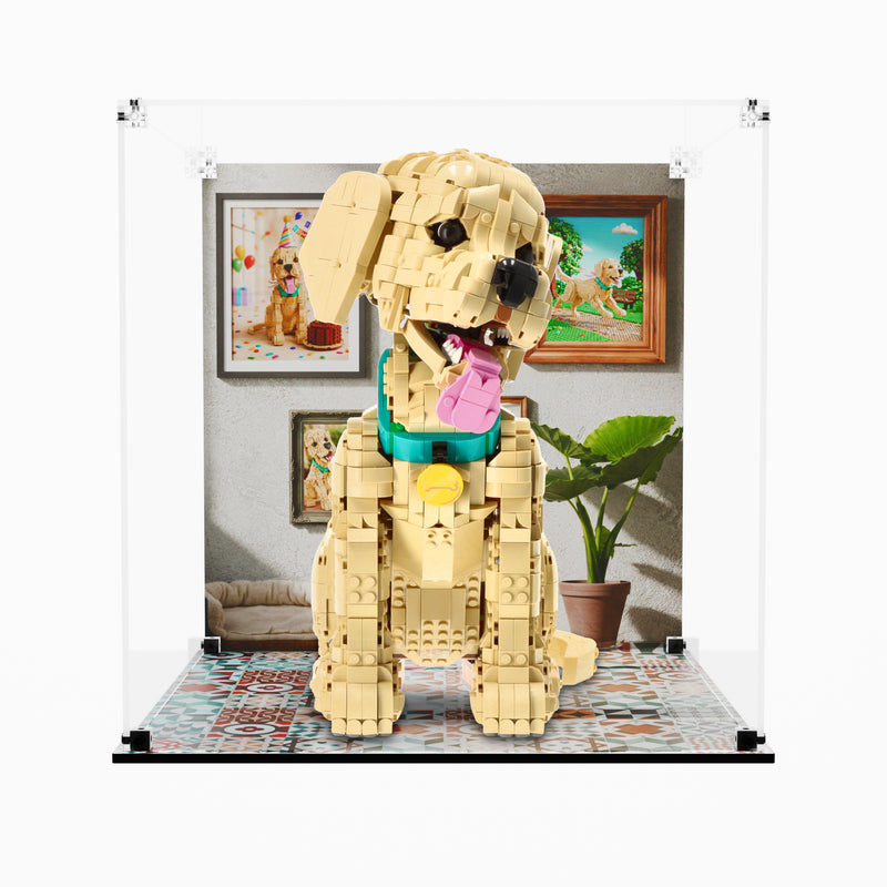 Load image into Gallery viewer, LEGO 11384 Golden Retriever Puppy - Display Case
