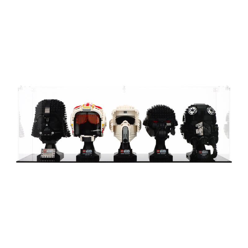 Load image into Gallery viewer, Lego Helmets Display Case for 4-5 Helmets
