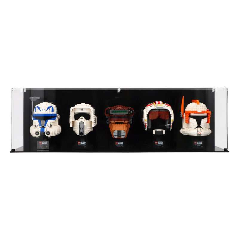 Load image into Gallery viewer, Display Case for 5-6 Lego Helmets
