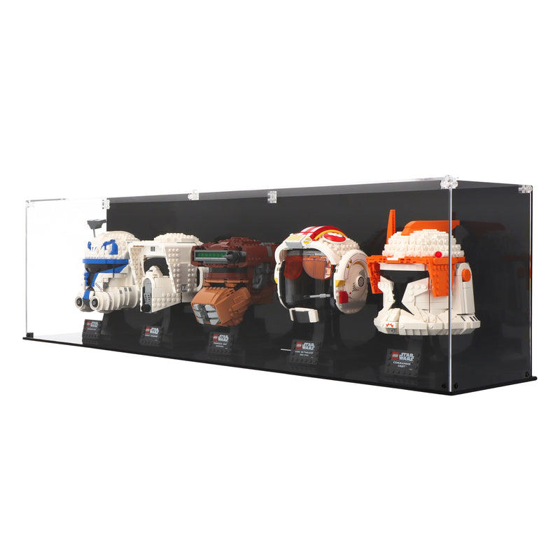 Load image into Gallery viewer, Display Case for 5-6 Lego Helmets
