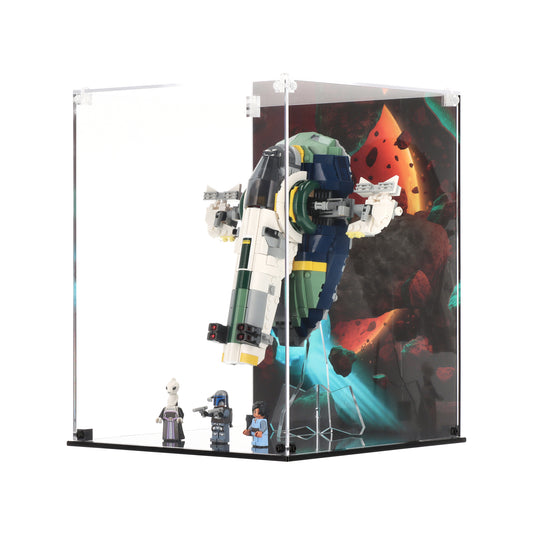 LEGO 75433 Jango Fett's Starship - Display Case