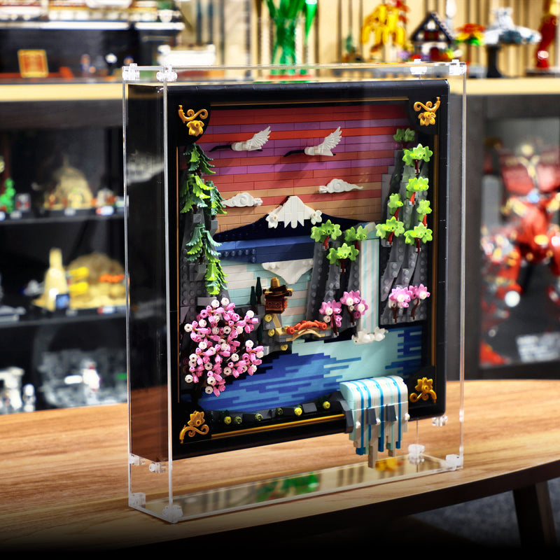 Load image into Gallery viewer, LEGO 31218 Japanese Cherry Blossom Landscape - Display Case
