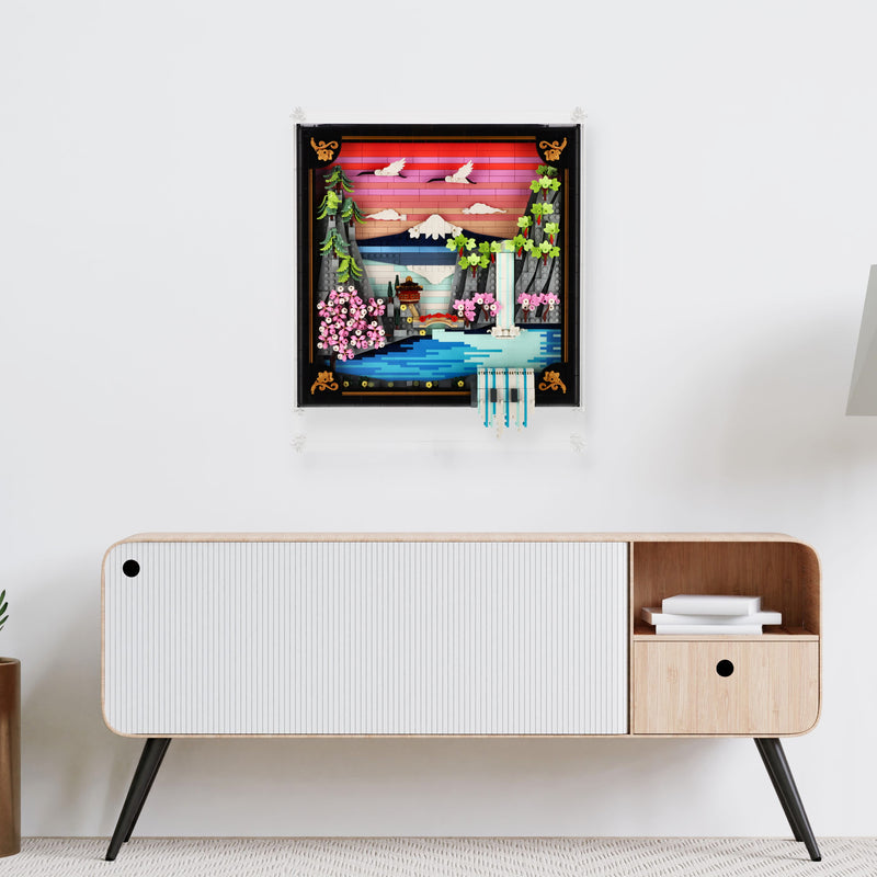 Load image into Gallery viewer, LEGO 31218 Japanese Cherry Blossom Landscape - Display Case
