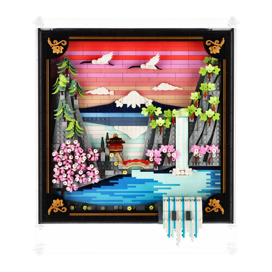 LEGO 31218 Japanese Cherry Blossom Landscape - Display Case