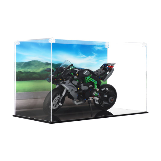 Lego 42170 Kawasaki Ninja H2R Motorcycle - Display Case