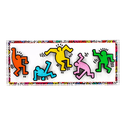 LEGO 31216 Keith Haring – Dancing Figures - Wall Mounted Display Case