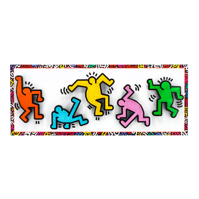 Load image into Gallery viewer, LEGO 31216 Keith Haring – Dancing Figures - Wall Mounted Display
