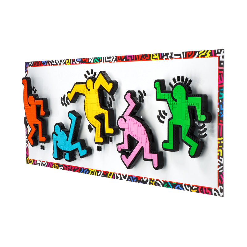 Load image into Gallery viewer, LEGO 31216 Keith Haring – Dancing Figures - Wall Mounted Display
