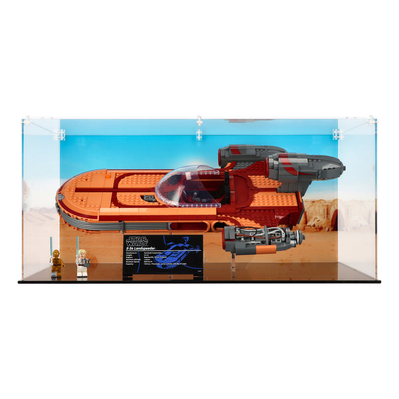 Load image into Gallery viewer, Lego 75341 Luke Skywalker’s Landspeeder - Display Case
