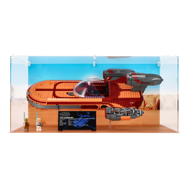 Load image into Gallery viewer, Lego 75341 Luke Skywalker’s Landspeeder - Display Case
