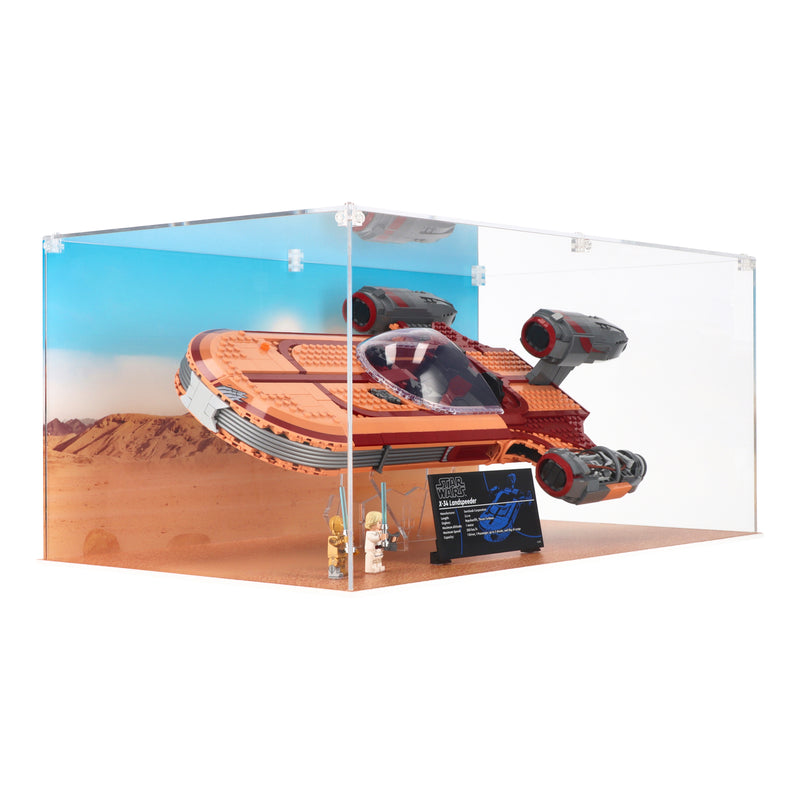 Load image into Gallery viewer, Lego 75341 Luke Skywalker’s Landspeeder - Display Case
