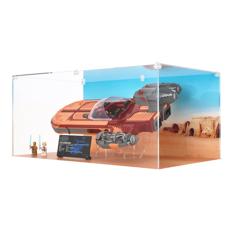 Load image into Gallery viewer, Lego 75341 Luke Skywalker’s Landspeeder - Display Case
