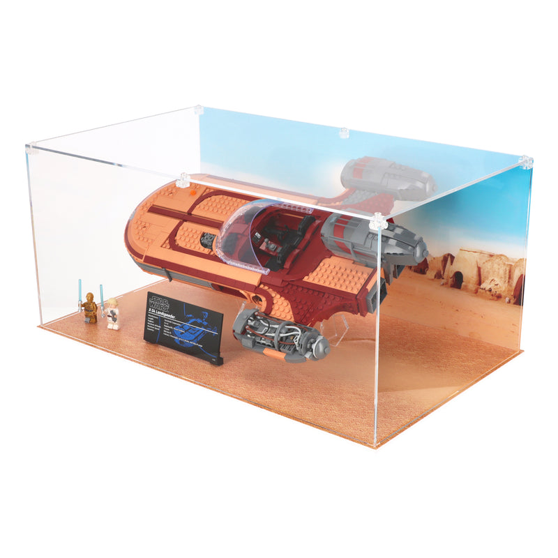 Load image into Gallery viewer, Lego 75341 Luke Skywalker’s Landspeeder - Display Case
