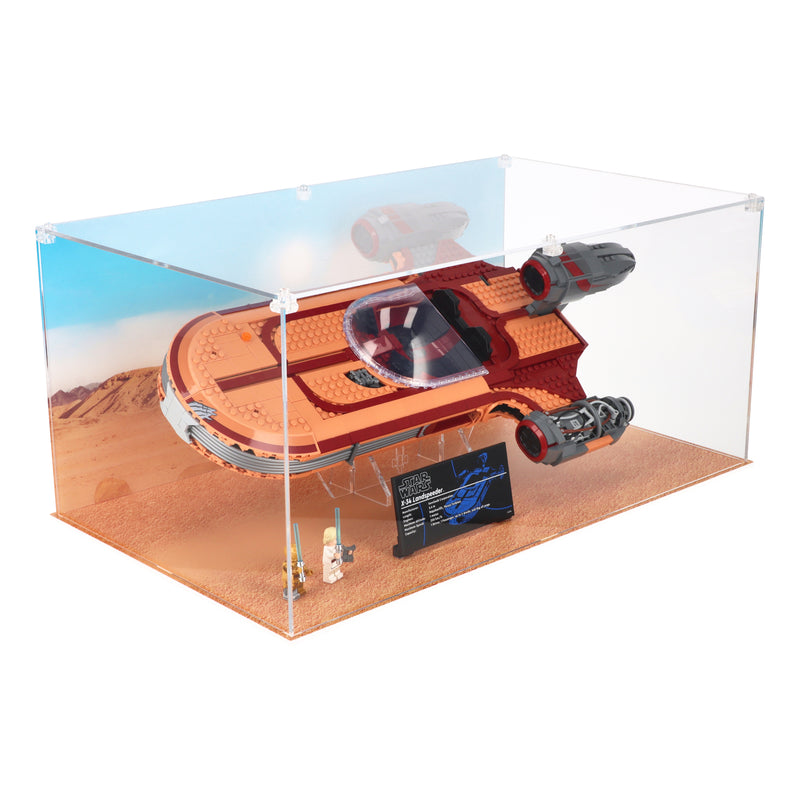 Load image into Gallery viewer, Lego 75341 Luke Skywalker’s Landspeeder - Display Case
