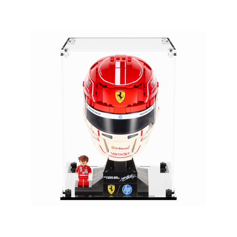 Load image into Gallery viewer, LEGO 43014 Scuderia Ferrari HP Charles Leclerc Helmet - Display Case
