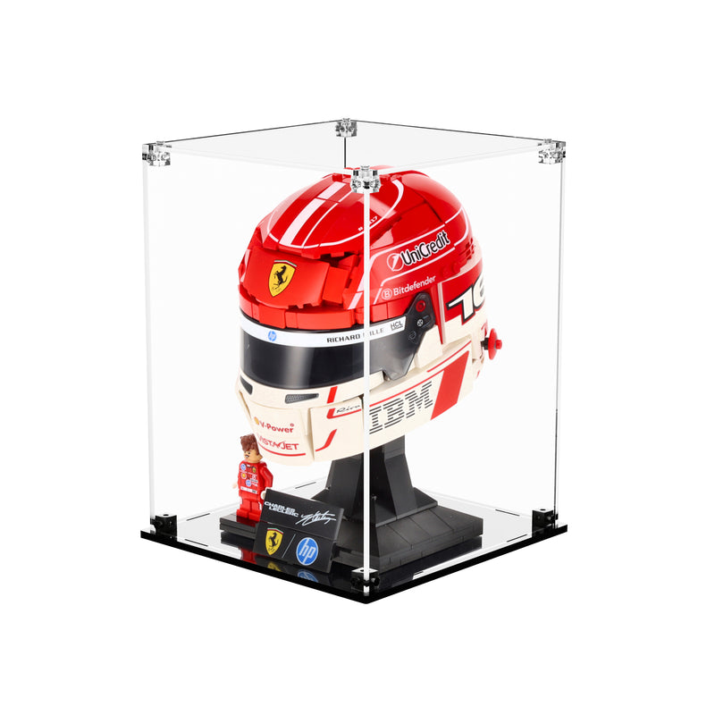 Load image into Gallery viewer, LEGO 43014 Scuderia Ferrari HP Charles Leclerc Helmet - Display Case
