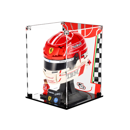 LEGO 43014 Scuderia Ferrari HP Charles Leclerc Helmet - Display Case