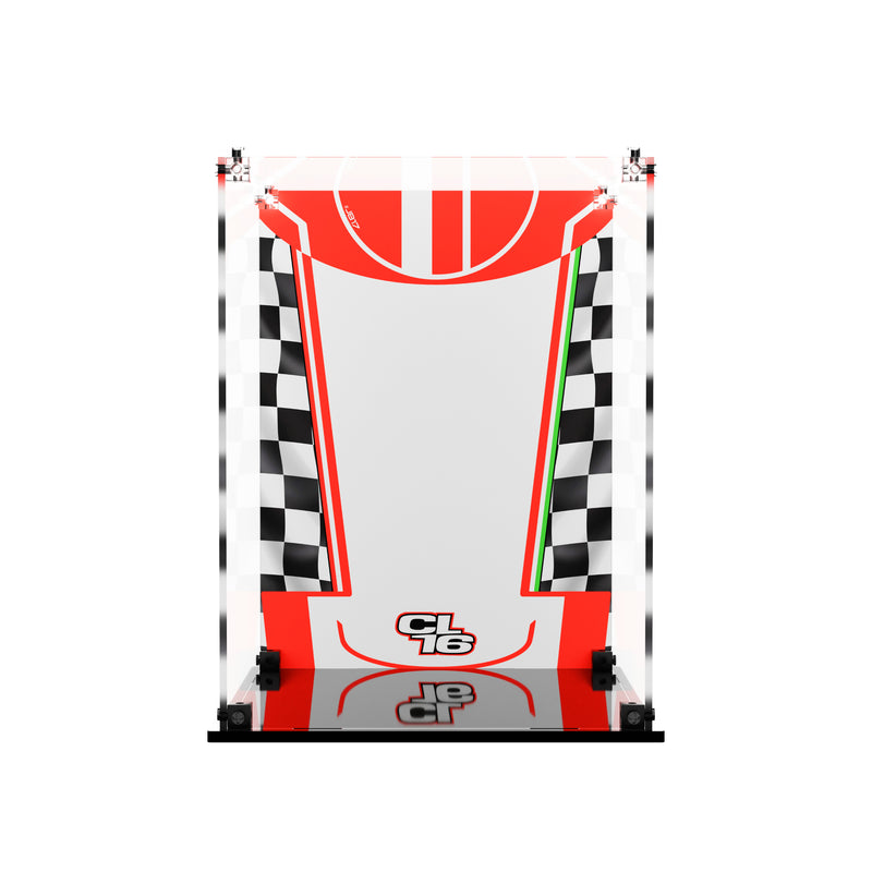 Load image into Gallery viewer, LEGO 43014 Scuderia Ferrari HP Charles Leclerc Helmet - Display Case
