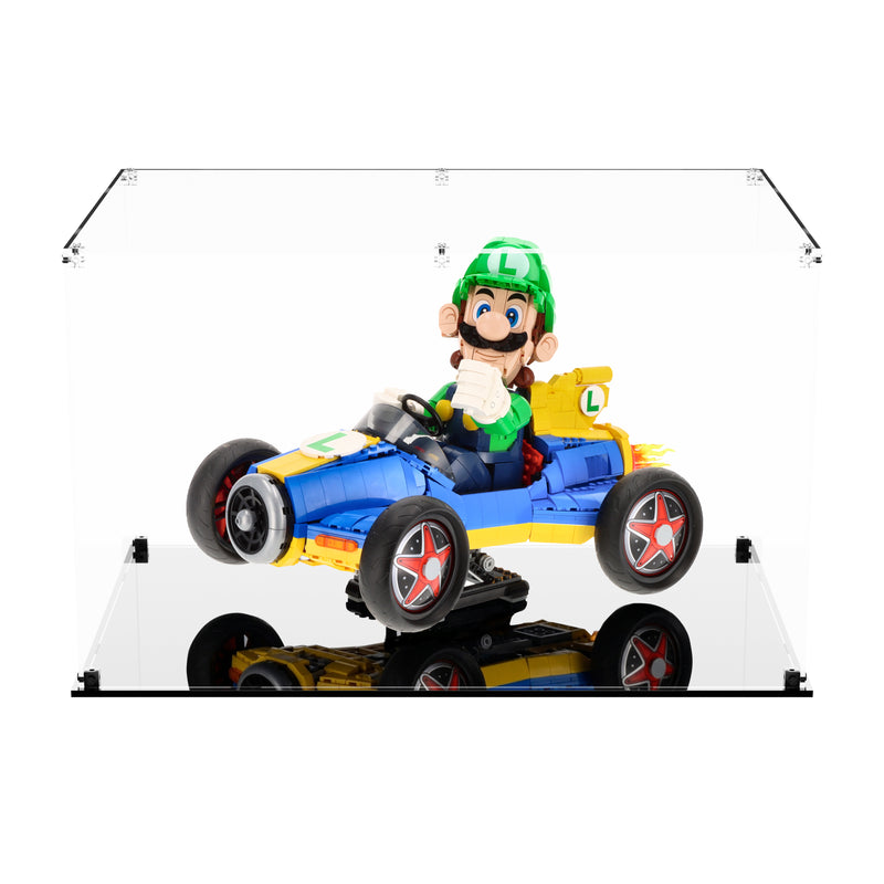 Load image into Gallery viewer, LEGO 72050 Mario Kart – Luigi &amp; Mach 8 - Display Case
